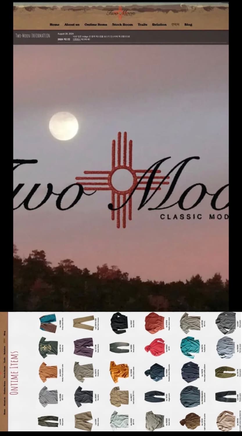 Two moon destroyed Dark gery Hood zip-up 상품이미지9