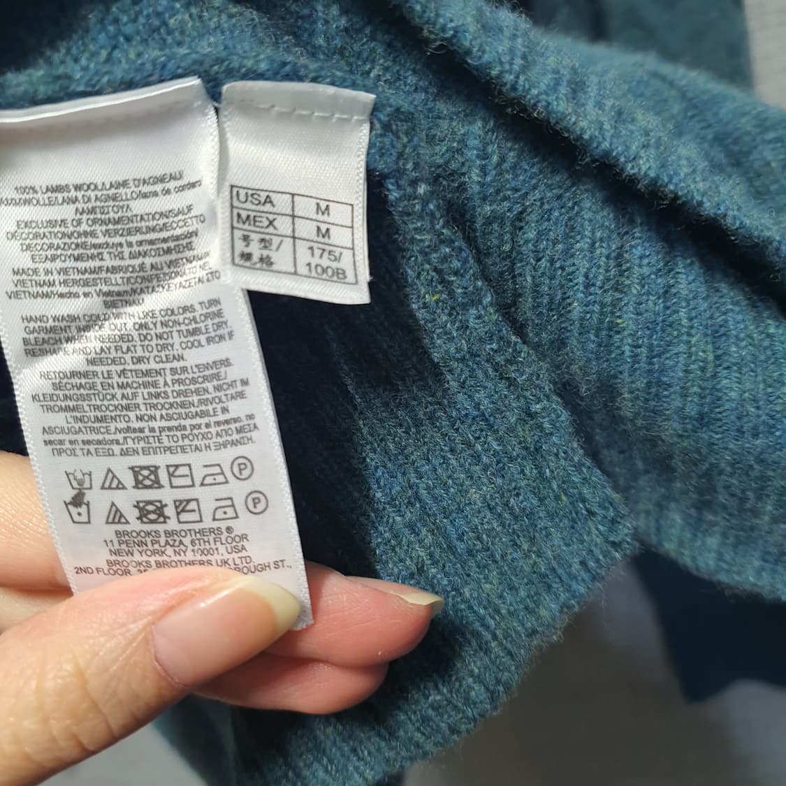 브룩스브라더스 울 꽈베기 니트 스웨터  상품이미지5