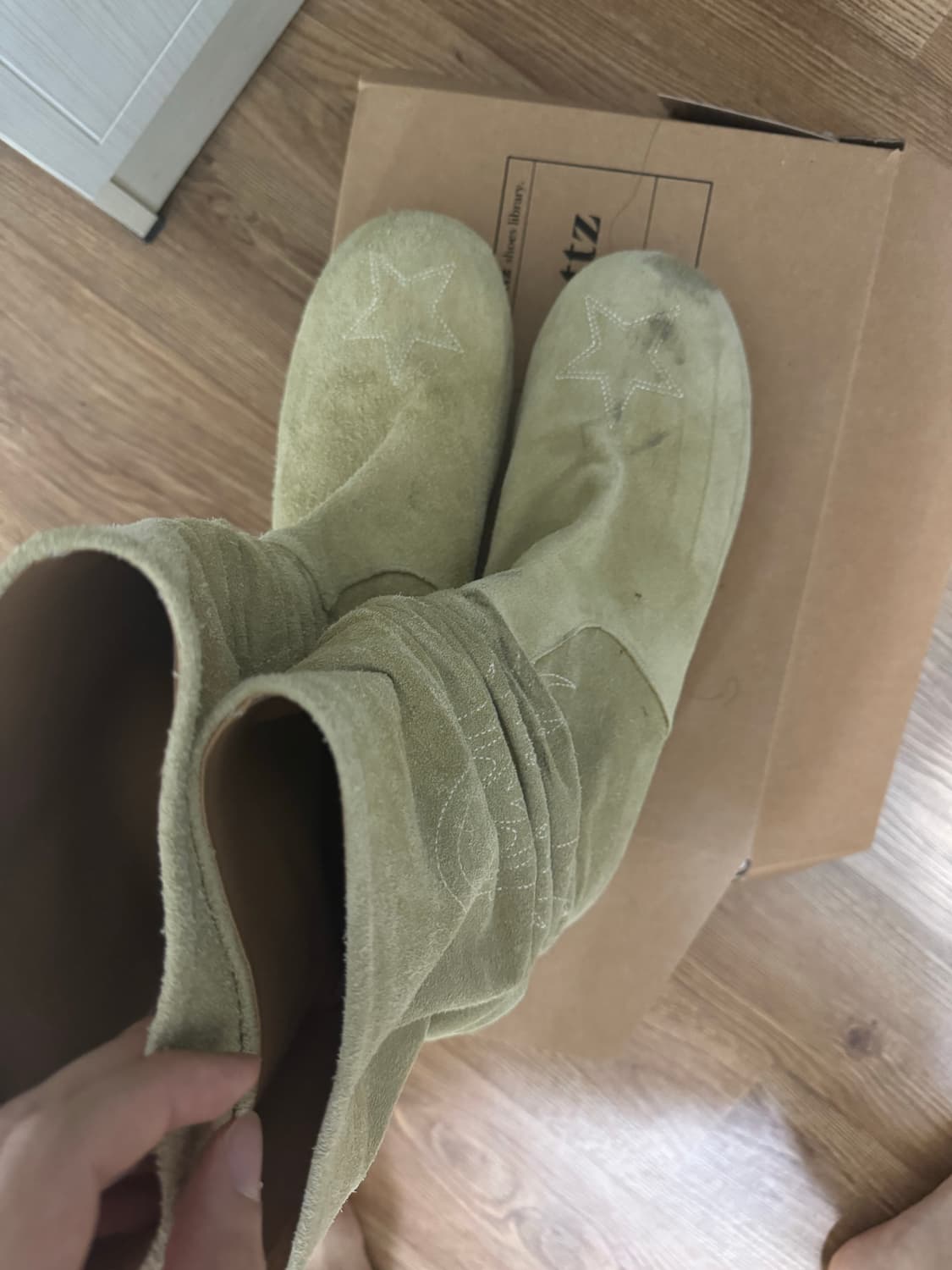 웨스켄 X 드레이프 부츠 285 판매 상품이미지2