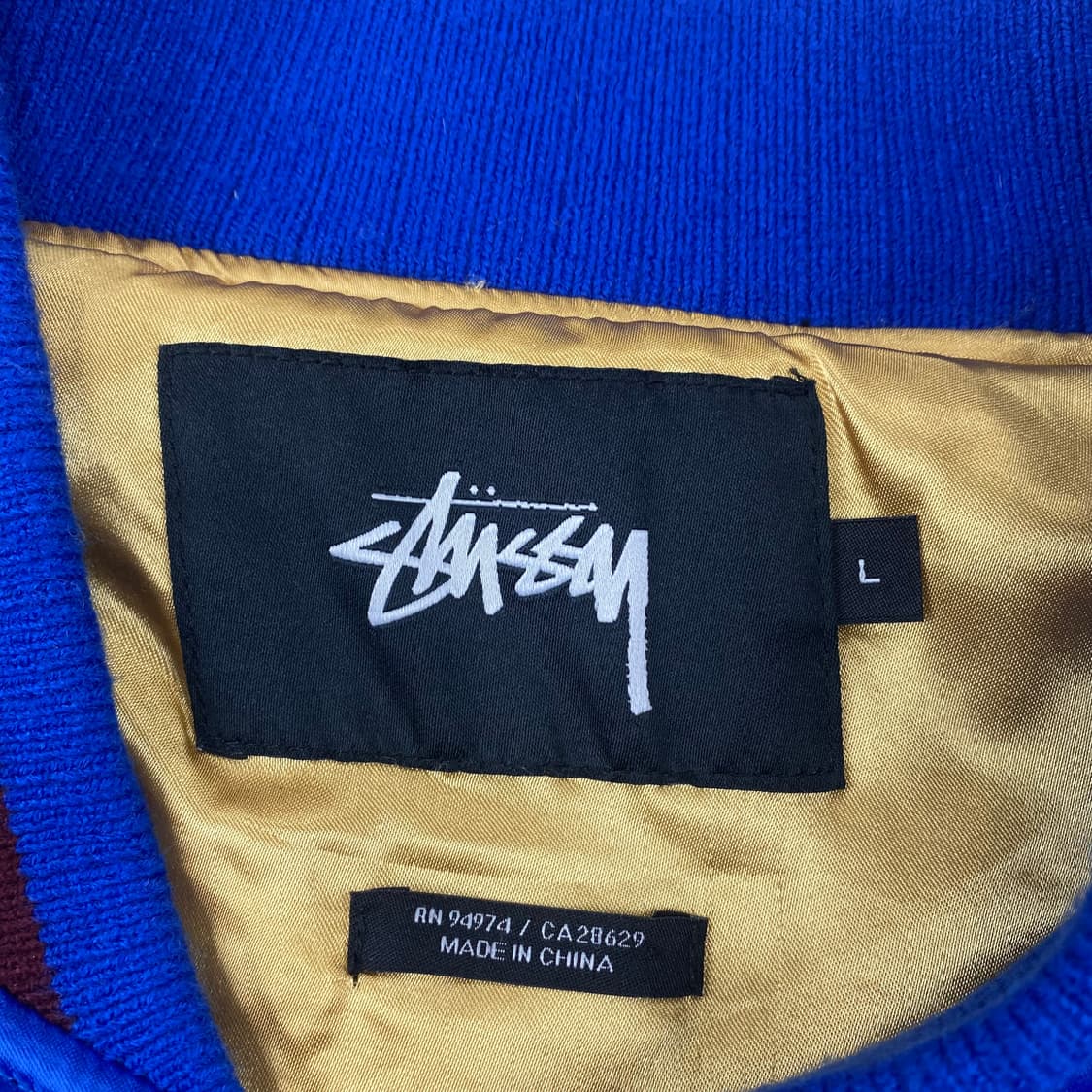 스투시 35주년 월드투어 수베니어 스카잔 자켓 (100) 상품이미지5