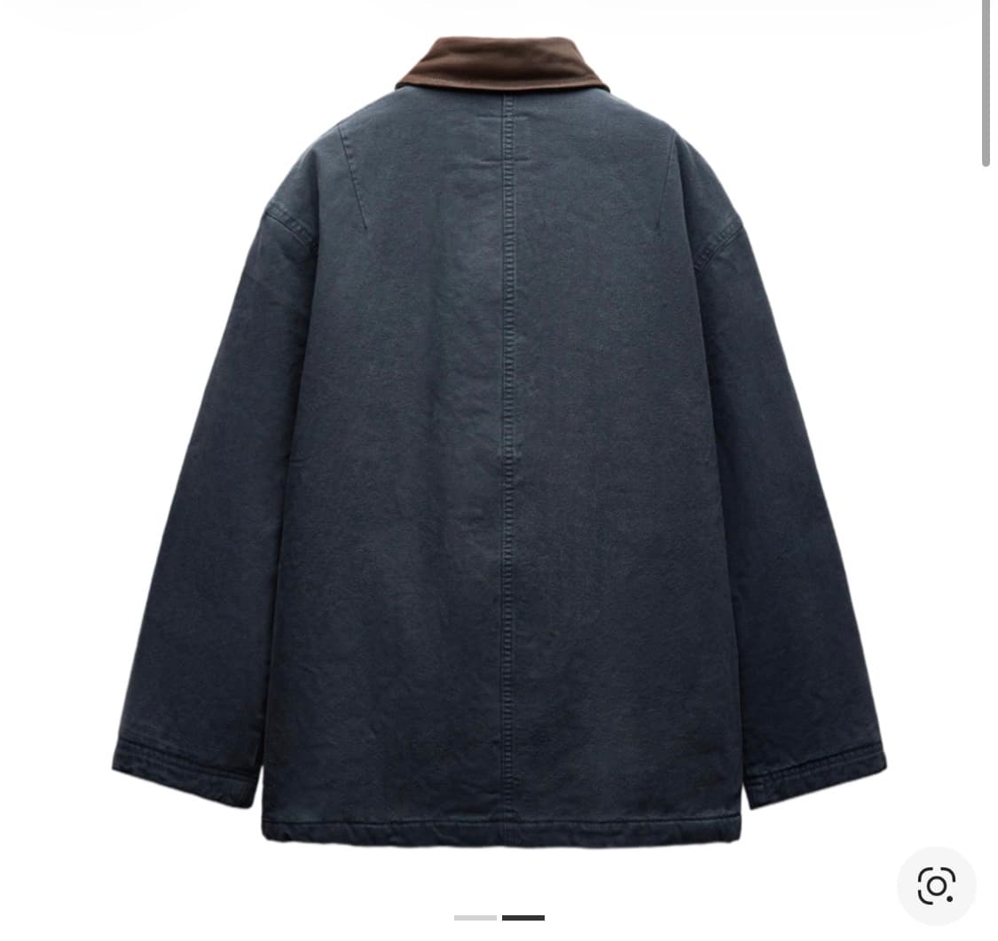 [ZARA] 자라 콘트라스트 워크 사파리 자켓 상품이미지2