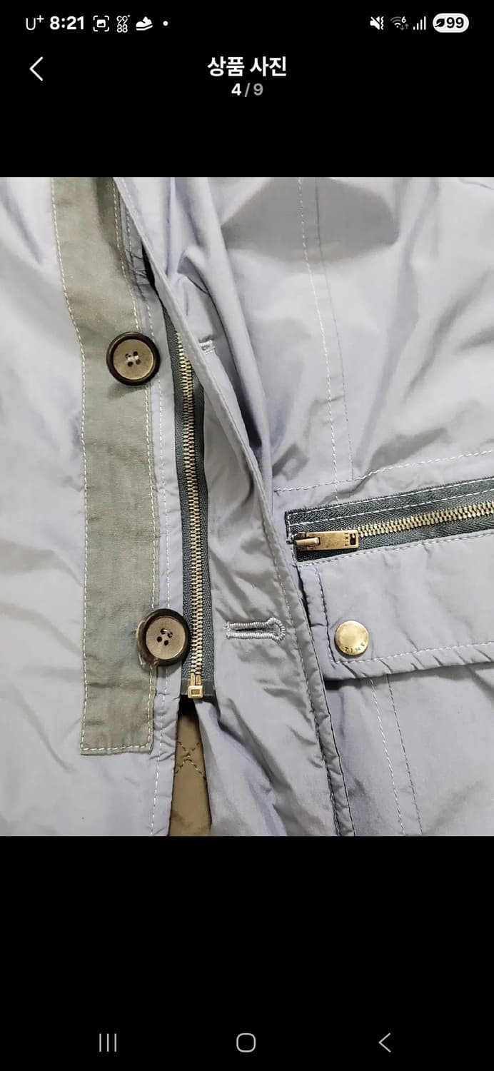 정품 타임 옴므 자켓 상품이미지4