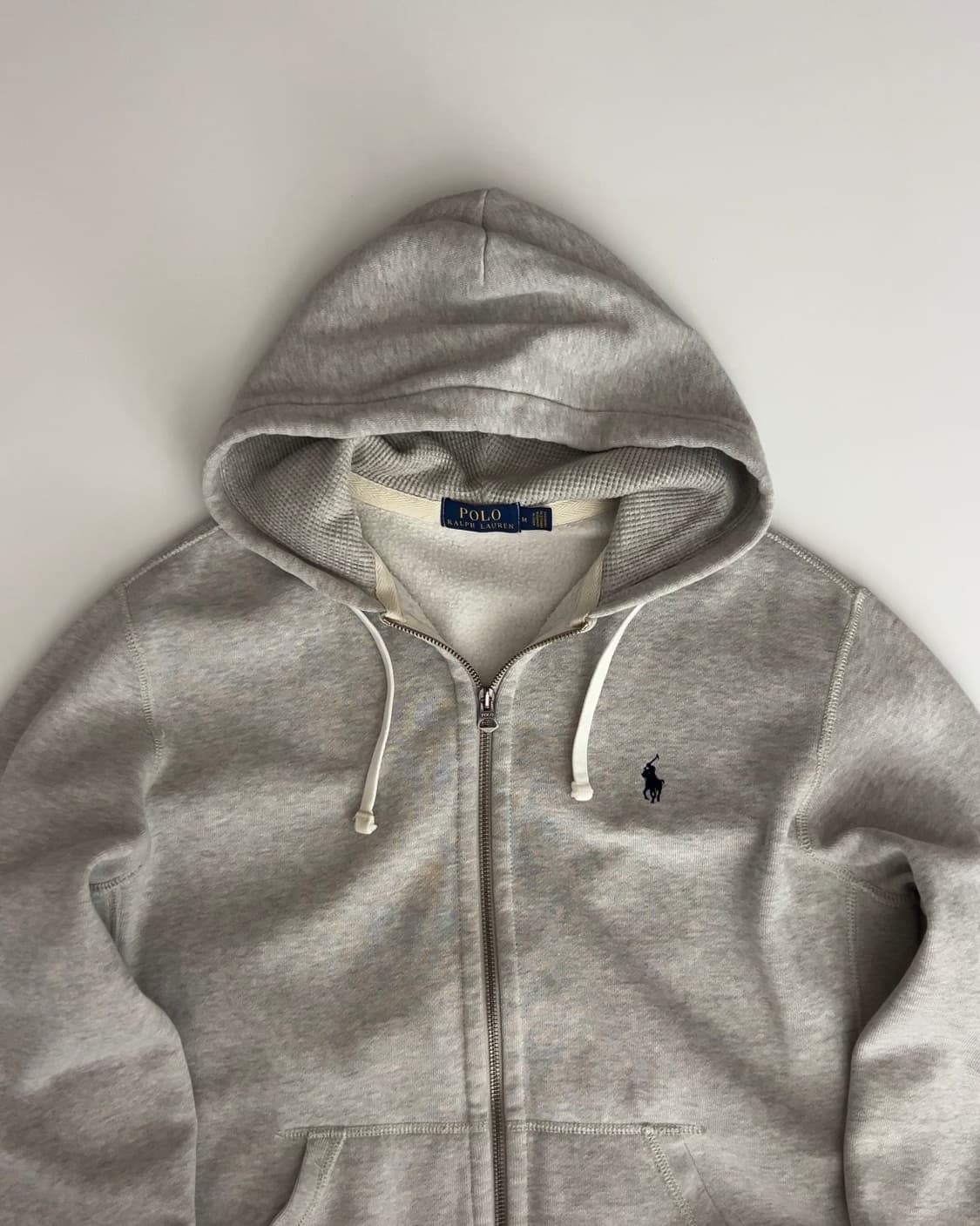 폴로 랄프로렌 써멀 기모 후드집업 M 상품이미지2