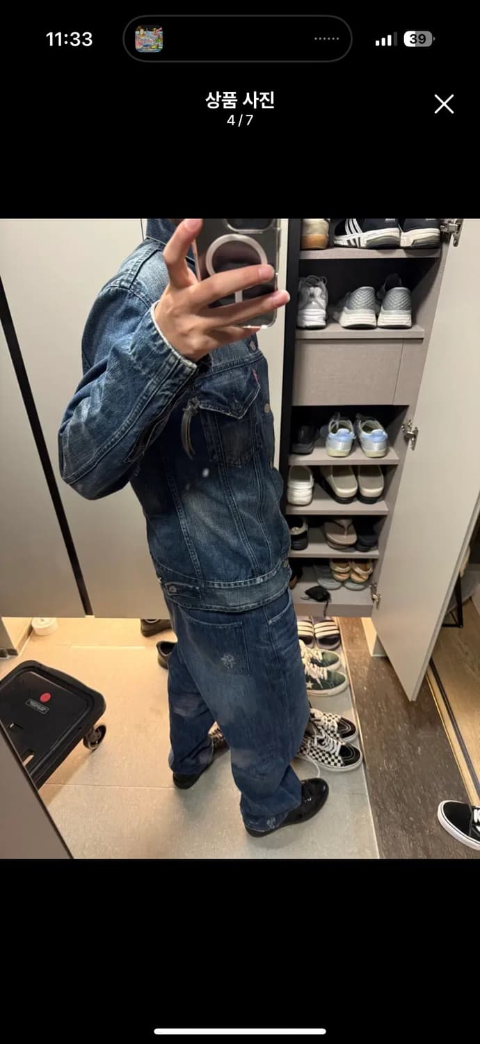 리바이스 빈티지 데님 자켓 상품이미지3