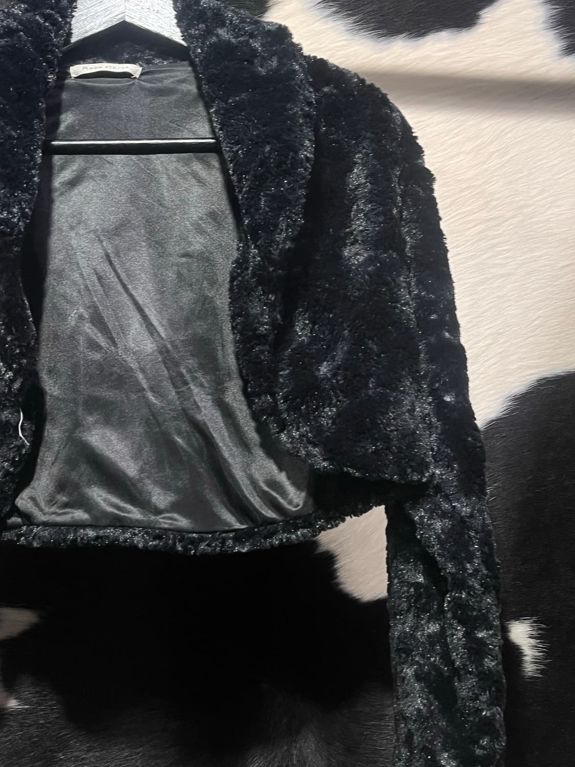 블랙 퍼 볼레로 자켓 상품이미지2