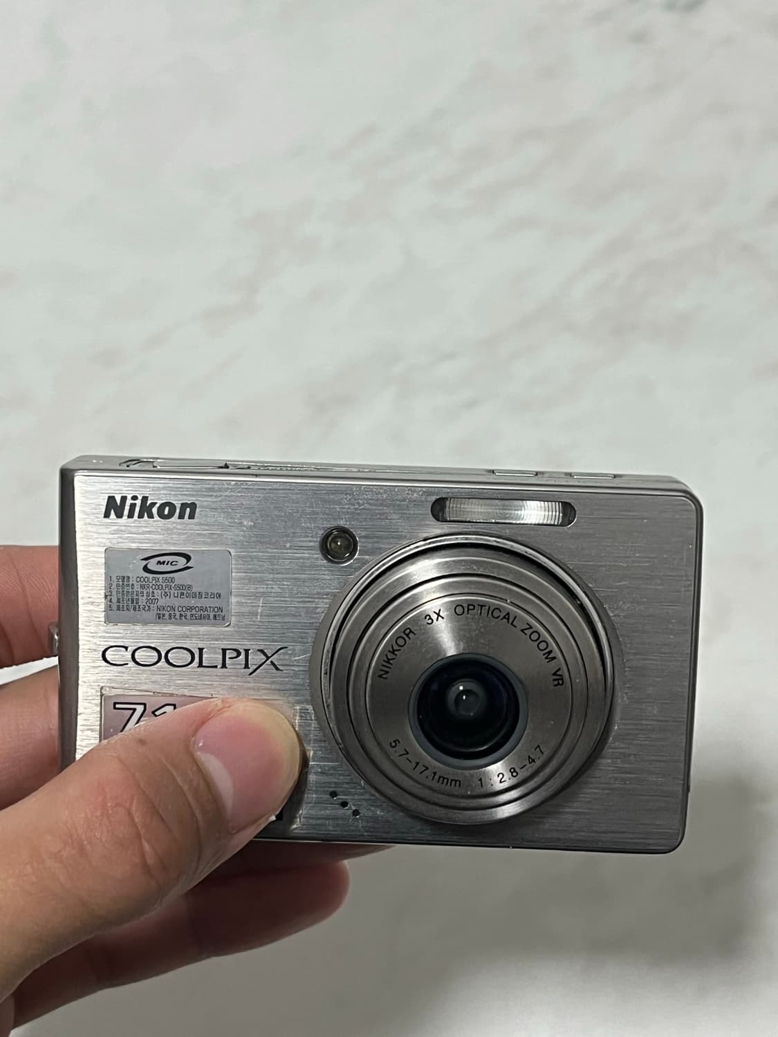 니콘 쿨픽스 S500 디지털카메라 상품이미지2