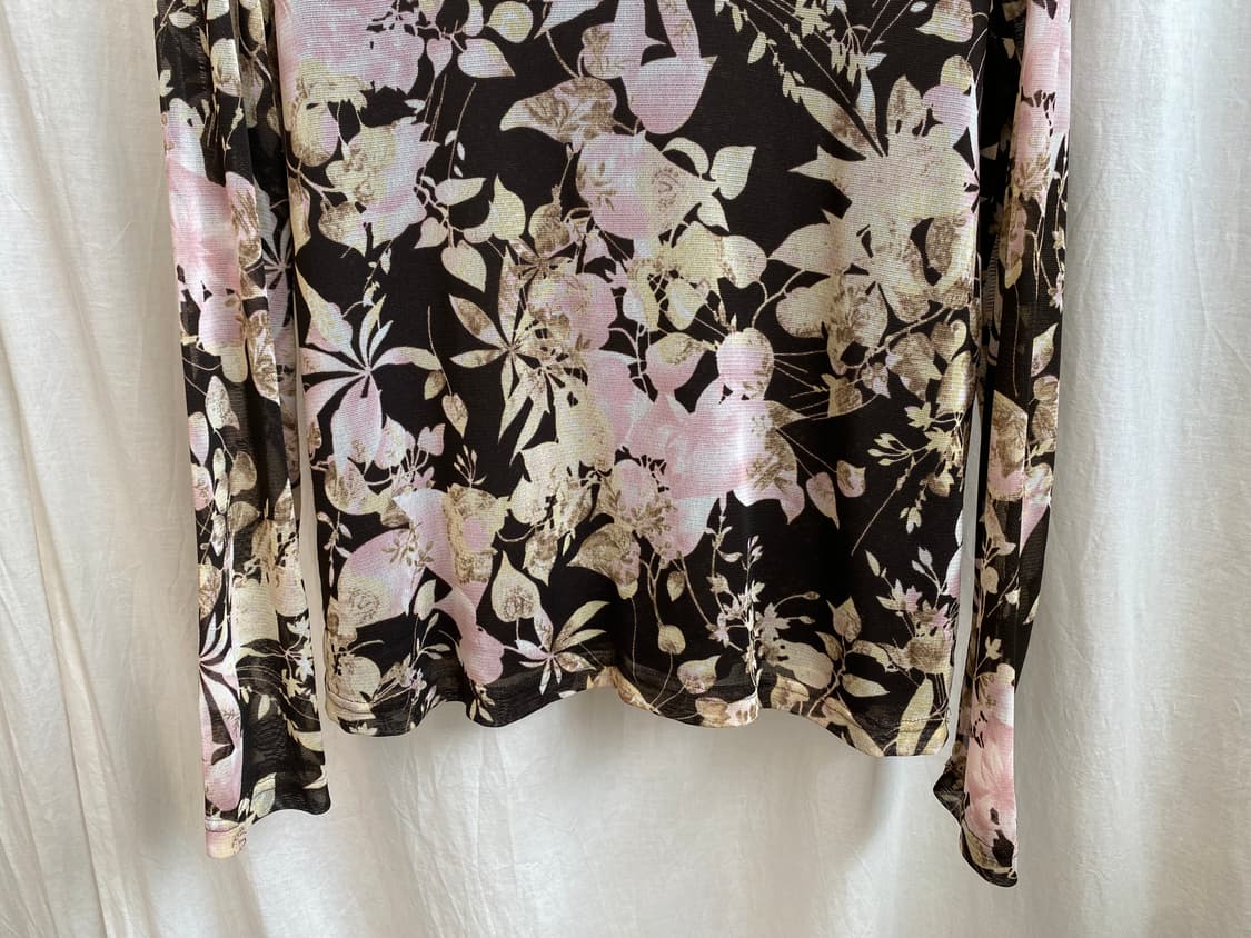 플라워패턴 샤블라우스(M) 상품이미지5