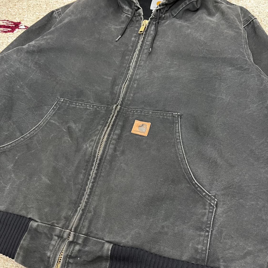 칼하트 J130 덕액티브 자켓 블랙 상품이미지2