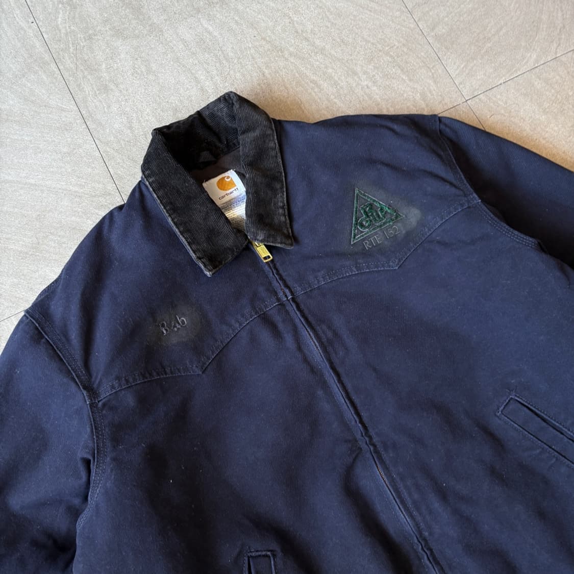 칼하트 정품 네이비 산타페 자켓 상품이미지2