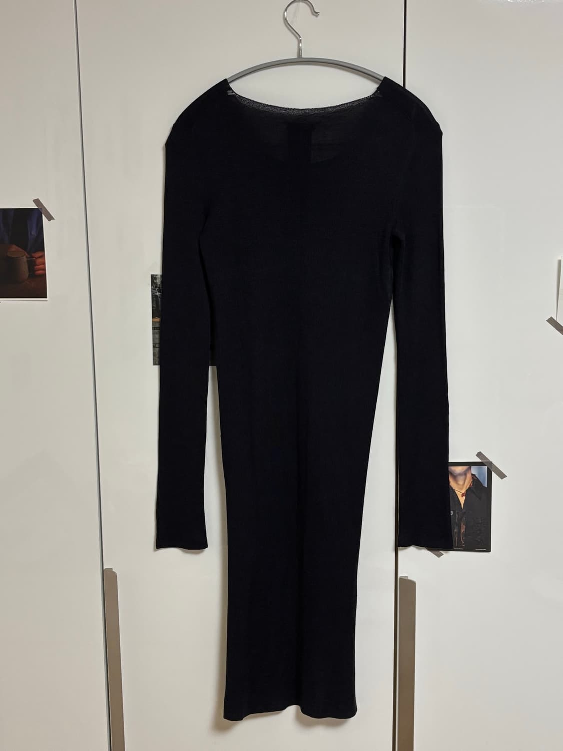Ann Demeulemeester 실크 언발란스 롱슬리브 니트 상품이미지2