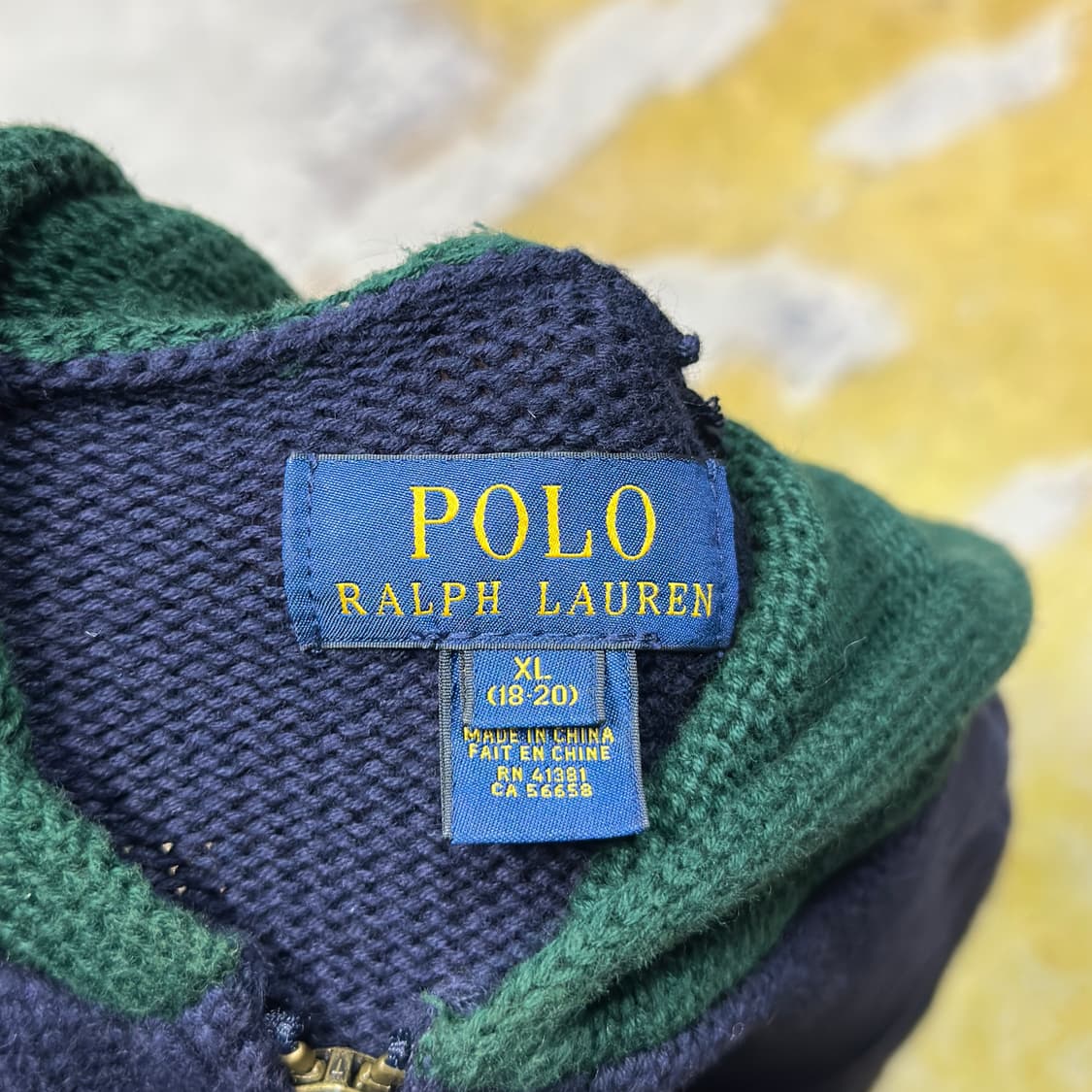 폴로랄프로렌 후드집업니트  상품이미지3