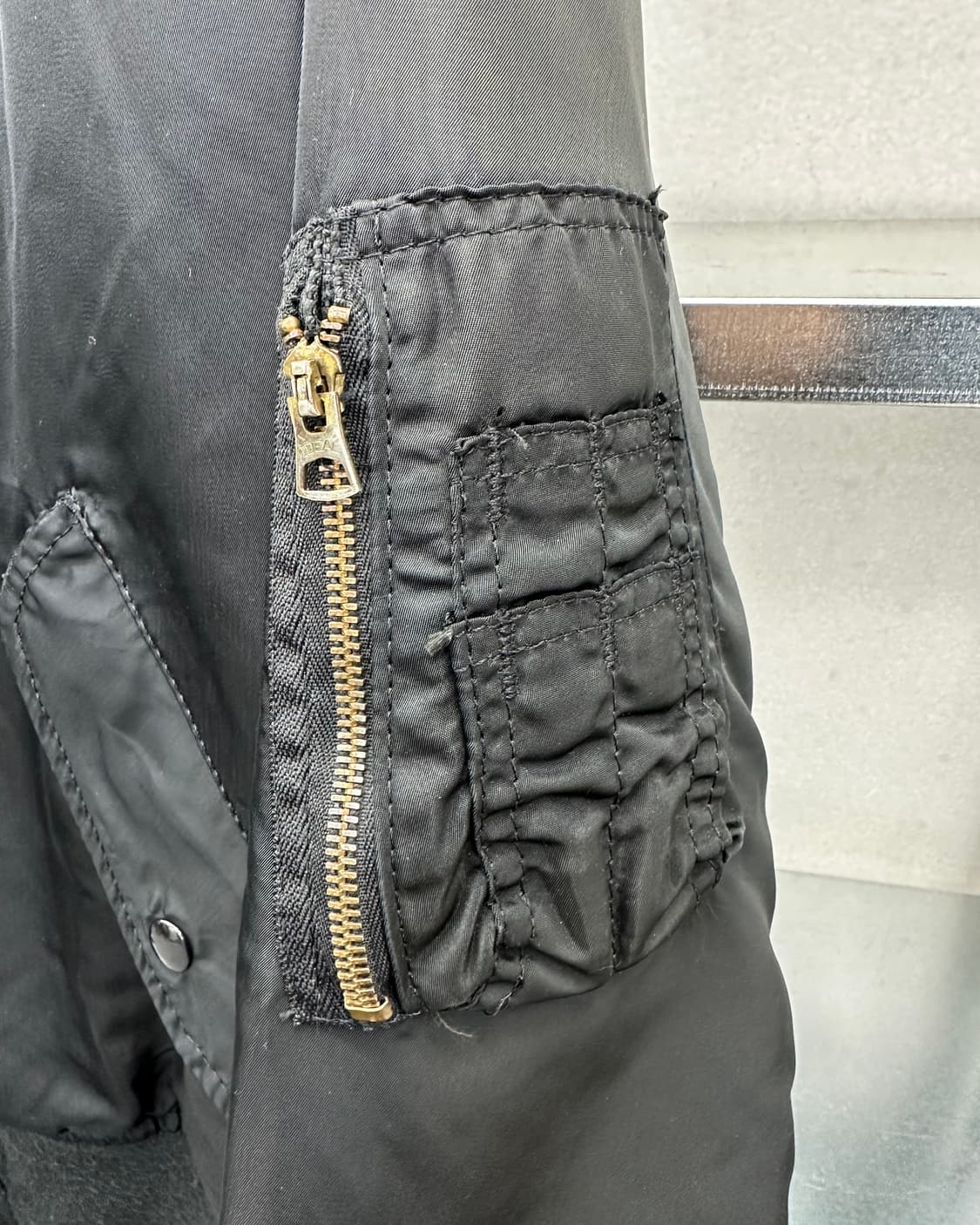 (XL)90'S ALPHA USA 양면 항공점퍼-M1338 상품이미지4