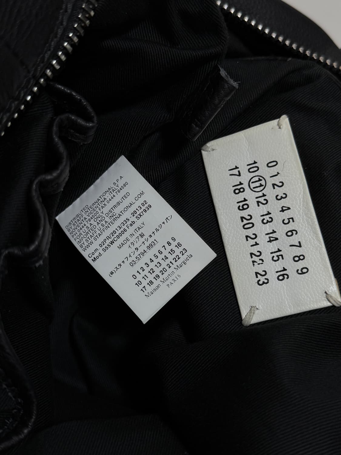 2013 masion martin margiela bag 블랙 상품이미지7