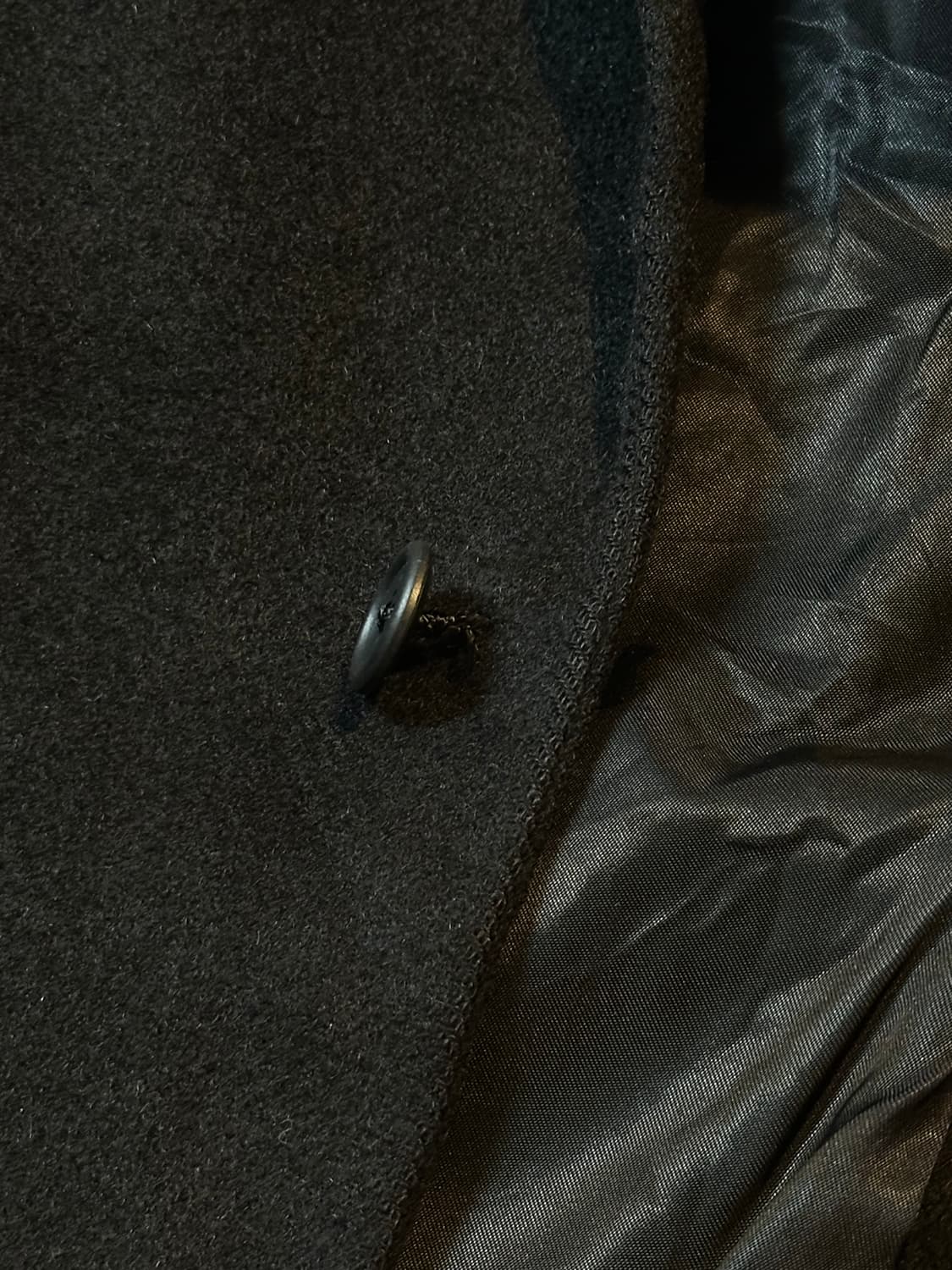 폴로 랄프로렌 POLO 헤링본 울 캐시미어 블레이저 자켓 블랙 39 상품이미지3