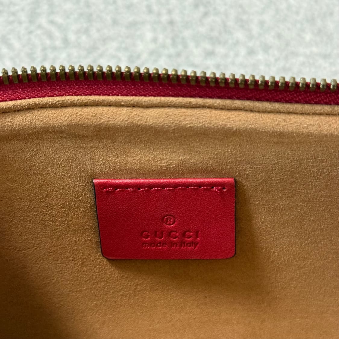 GUCCI 구찌 마몽 파우치 레드 상품이미지7