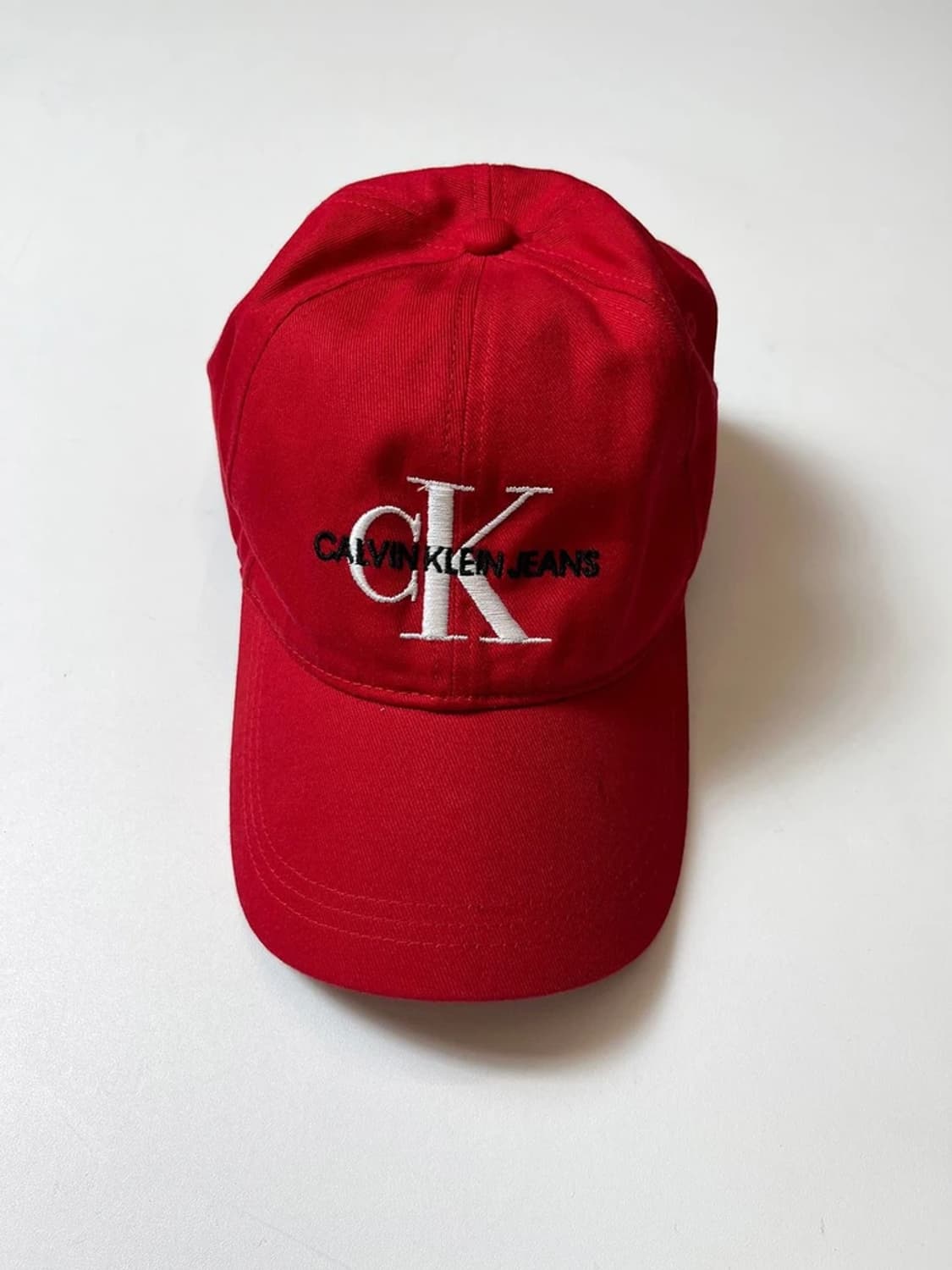 CK 캘빈클라인 모노그램 엠브로이더리 볼캡 Q1441 상품이미지2