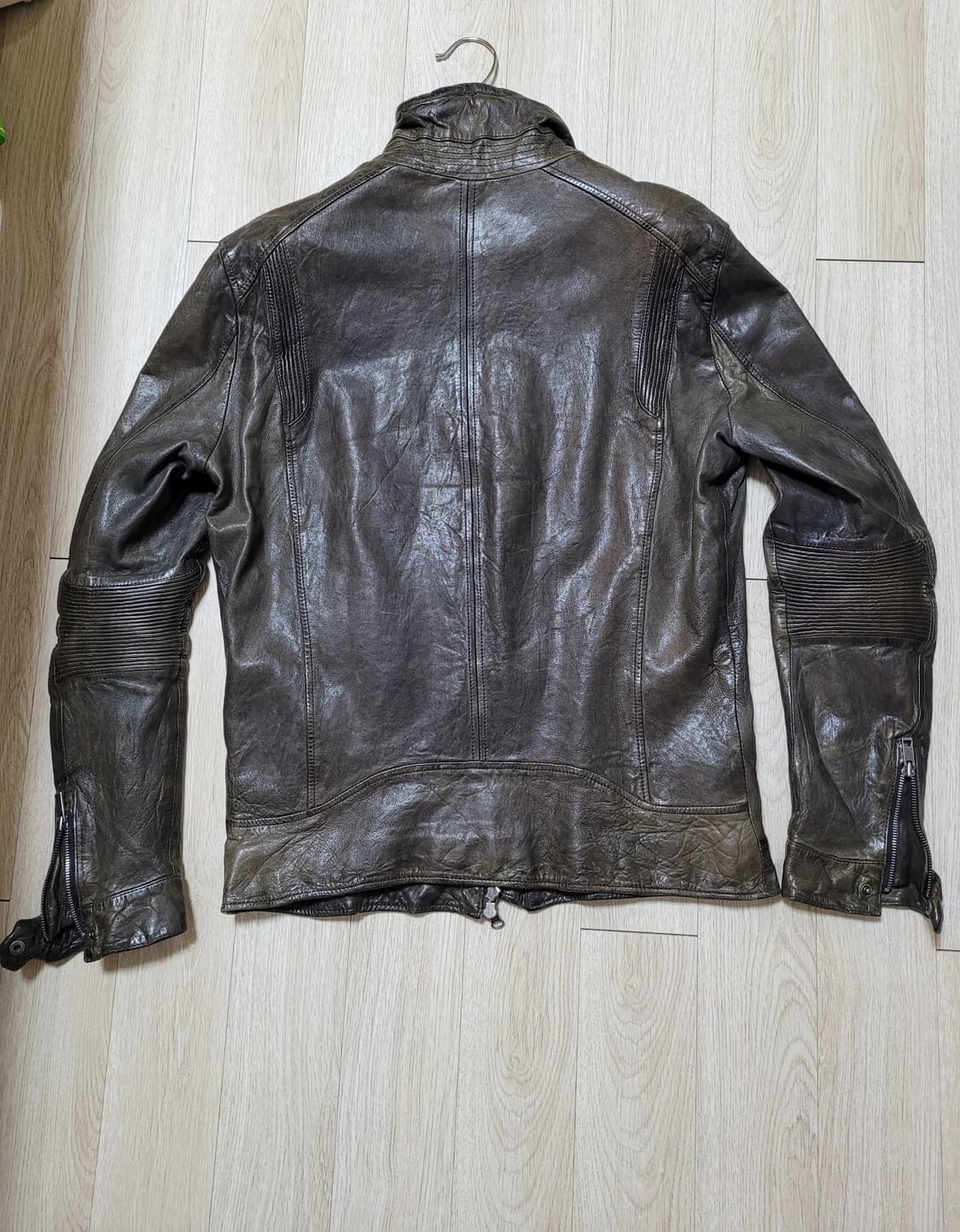 솔리드옴므 우영미 빈티지 가죽자켓 105사이즈 상품이미지3