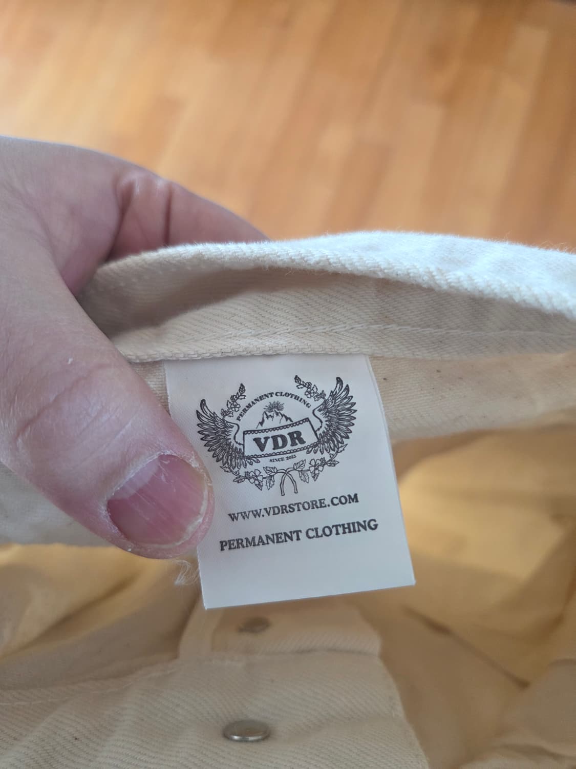 VDR 비디알 스핏파이어 112 크림 더블니 데님 M 32/30 상품이미지6