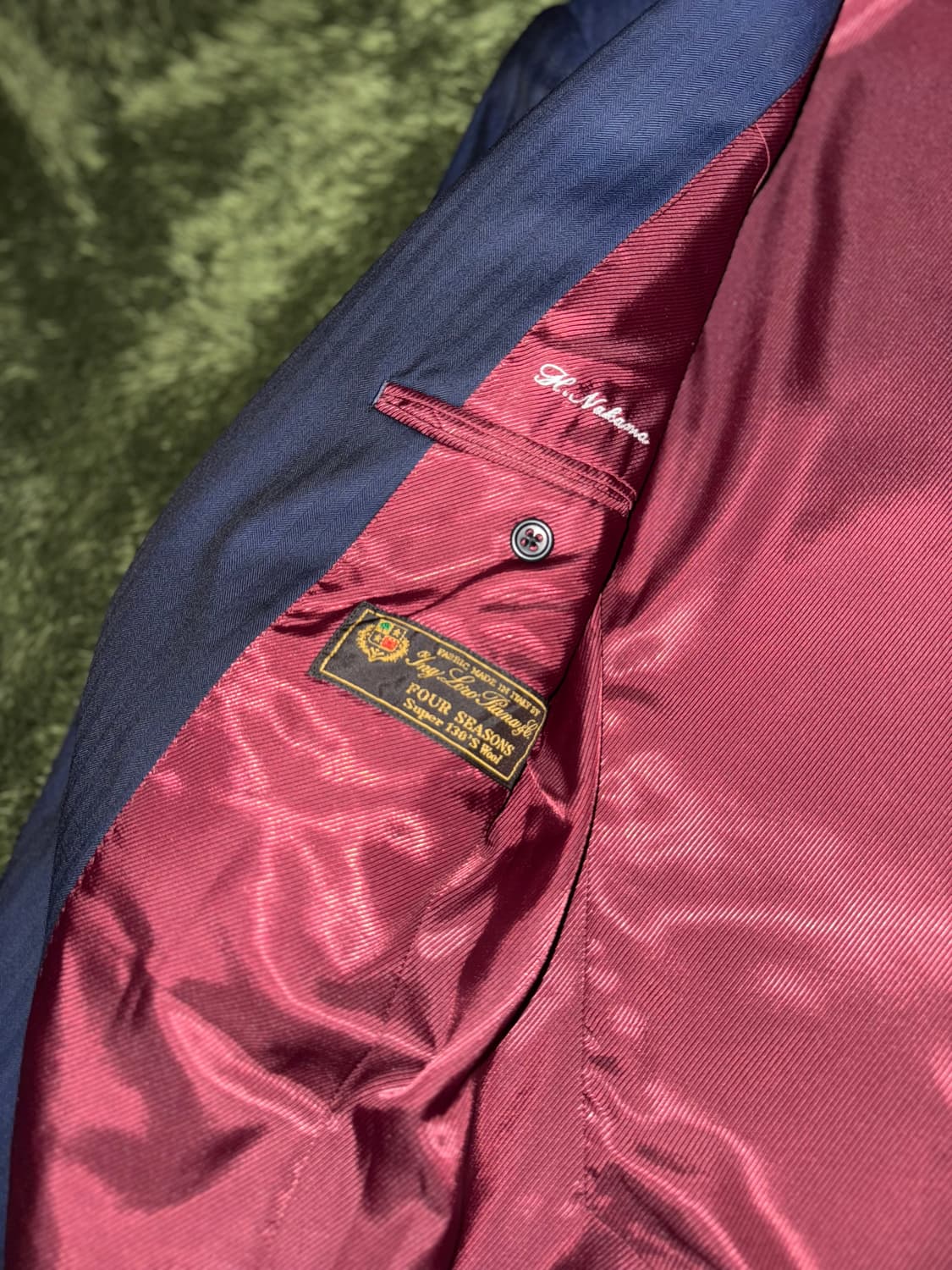 로로피아나 페브릭 재패니즈 테일러 메이드 4 포켓 블레이저 상품이미지5