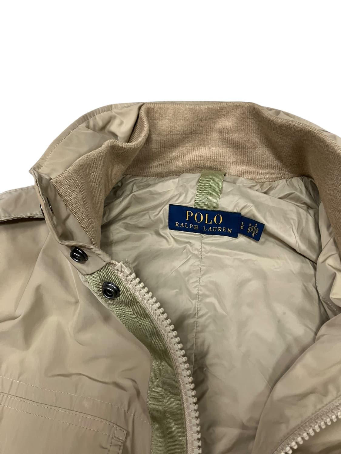 폴로 랄프로렌 베이지 바람막이 야샹 자켓 L 상품이미지6