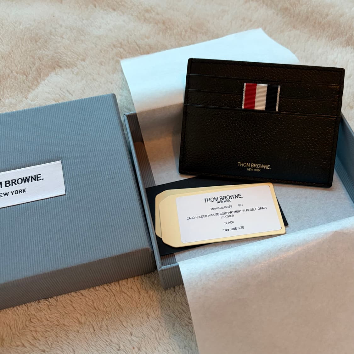 톰브라운 카드지갑 풀박스 상품이미지6