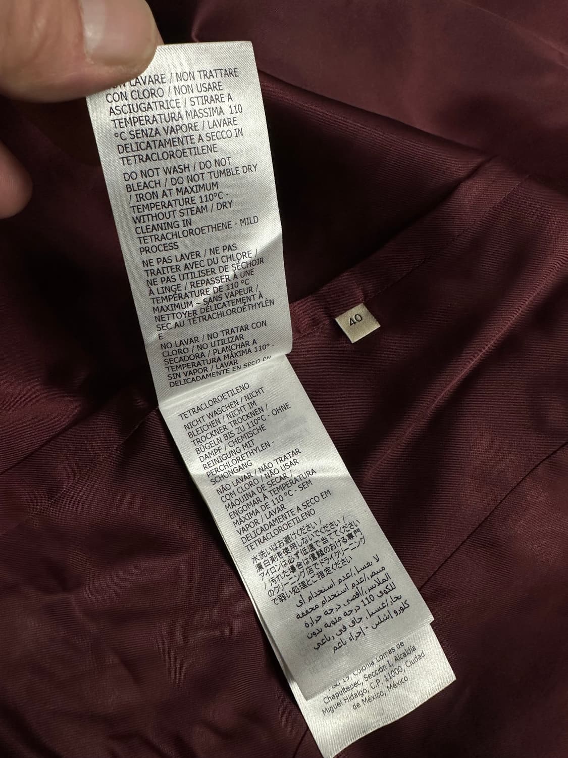 구찌 자켓 라운드넥 노카라 유니폼 상품이미지8