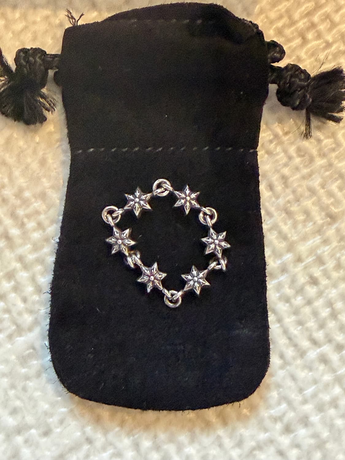 [L] 크롬하츠 타이니 스타 링크 링 새상품 (국내20호) 상품이미지2