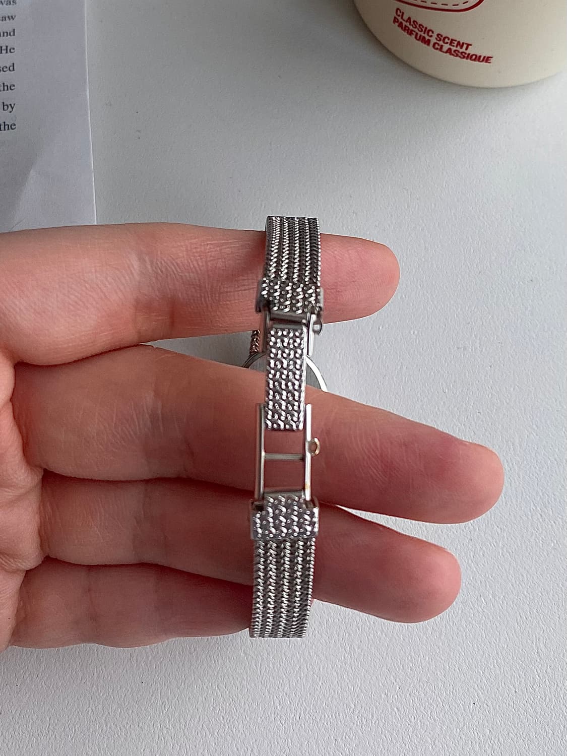 Citizen 시티즌 실버 트위스트 오벌 쿼츠 레이디스 상품이미지3