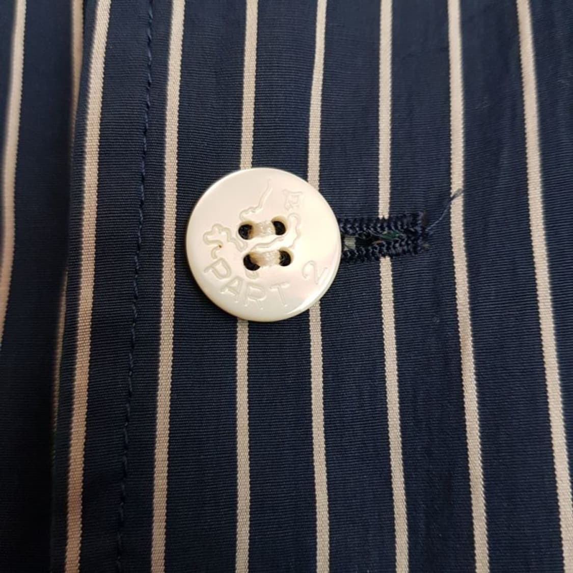 100 105  시마다준코 빈티지 롱자켓 상품이미지7