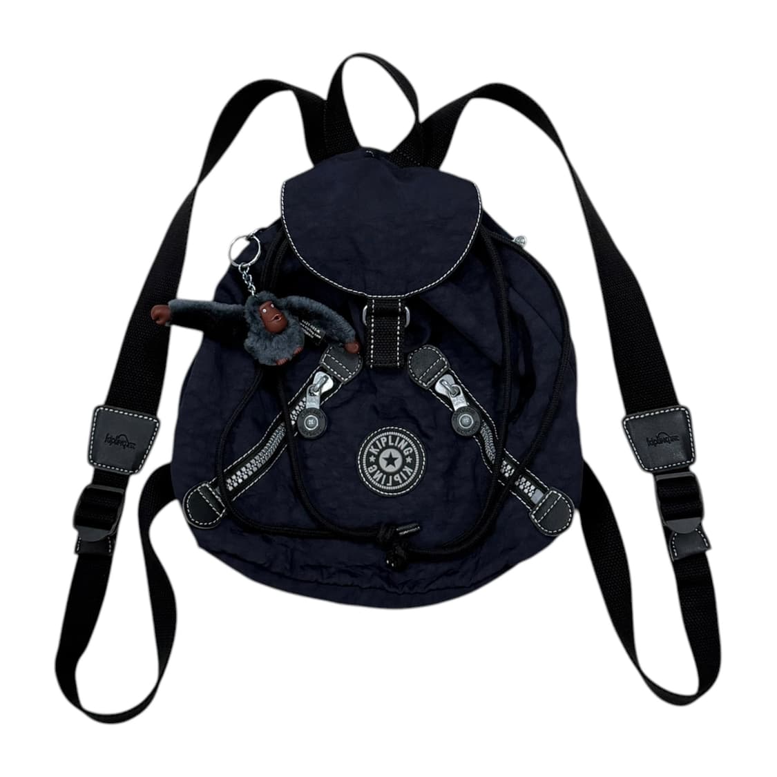 키플링 빈티지 모리걸 복조리 미니백팩 Y2K 가방 네이비 상품이미지1
