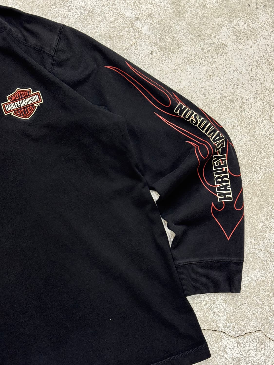 할리데이비슨 플레임 롱슬리브 상품이미지3