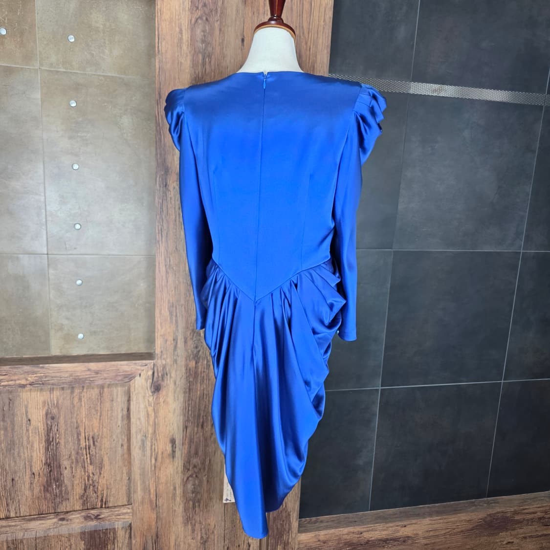 로얄블루 럭셔리 드레스 상품이미지6