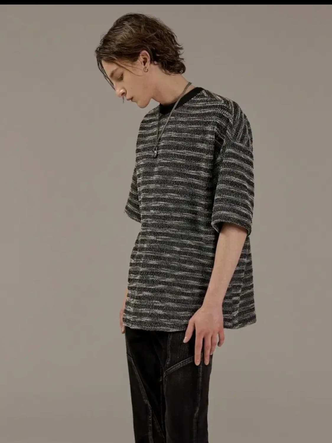 메종미네드 반팔 니트 상품이미지1