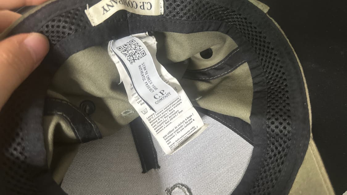 Cp컴퍼니 고글 볼캡 카키색 상품이미지4