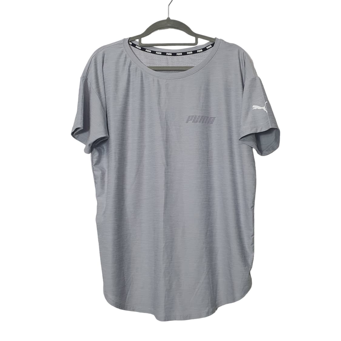 (실측 100) 푸마 기능성 실버 반팔티 상품이미지1