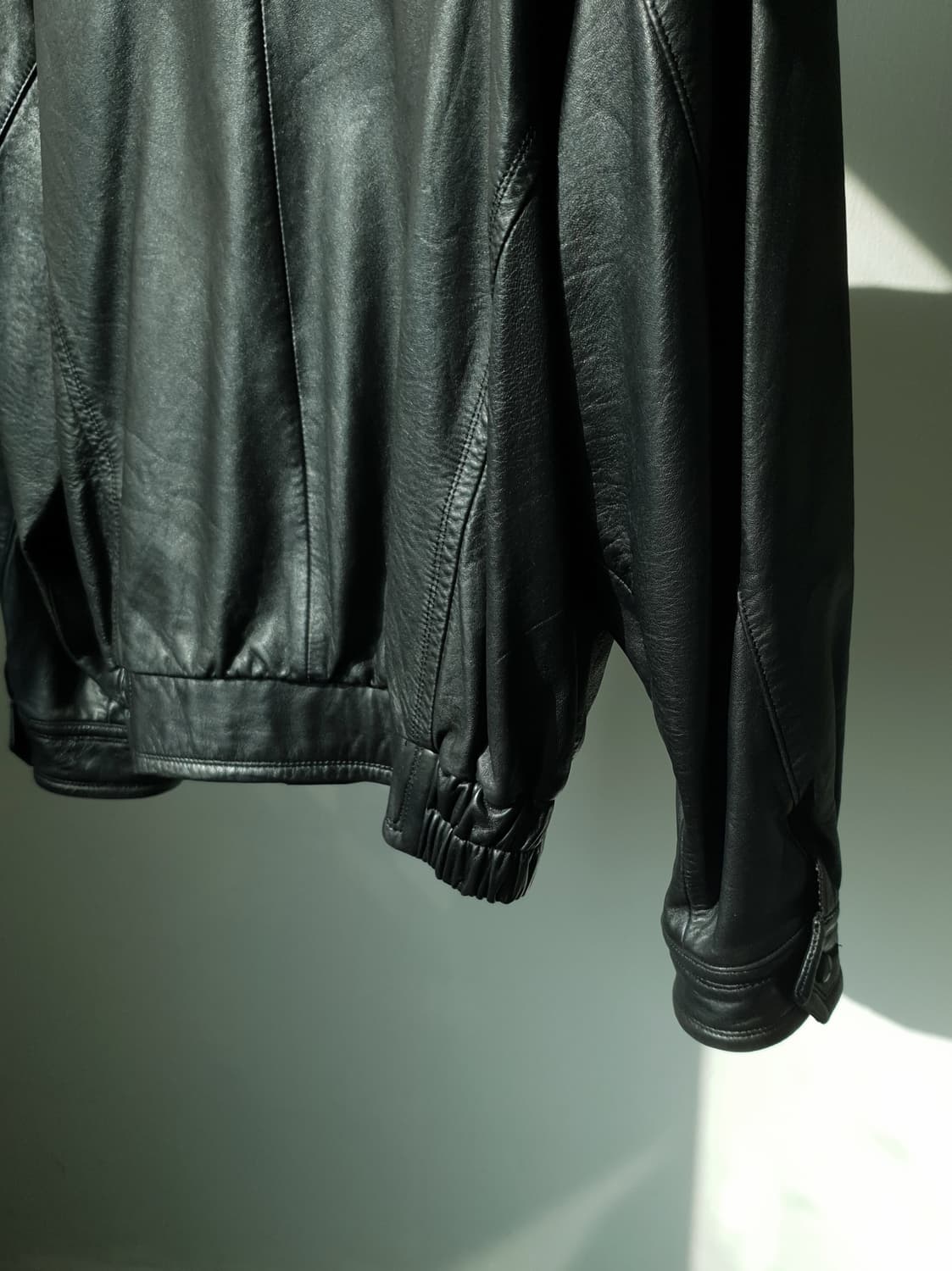 80s,90s MARIO STELLA Leather Jacket 상품이미지8