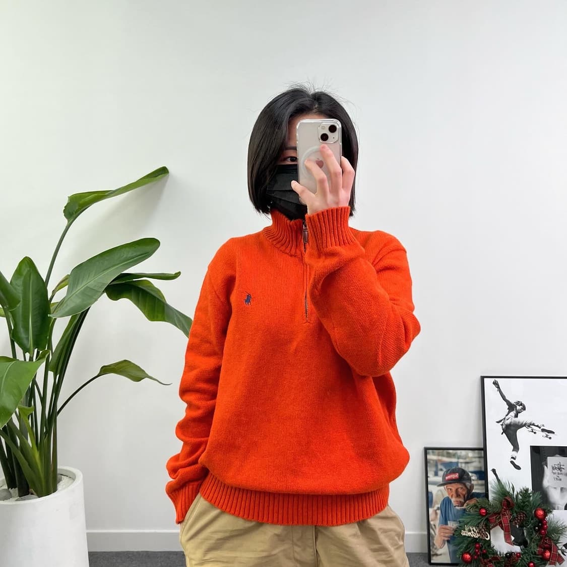 폴로랄프로렌 하프집업니트 상품이미지1