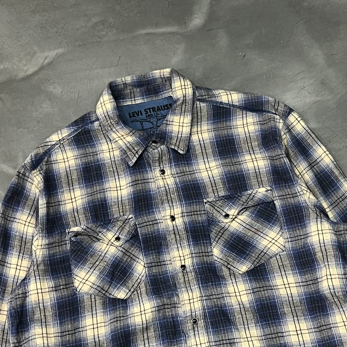  리바이스 체크 웨스턴 셔츠 y14509 상품이미지3