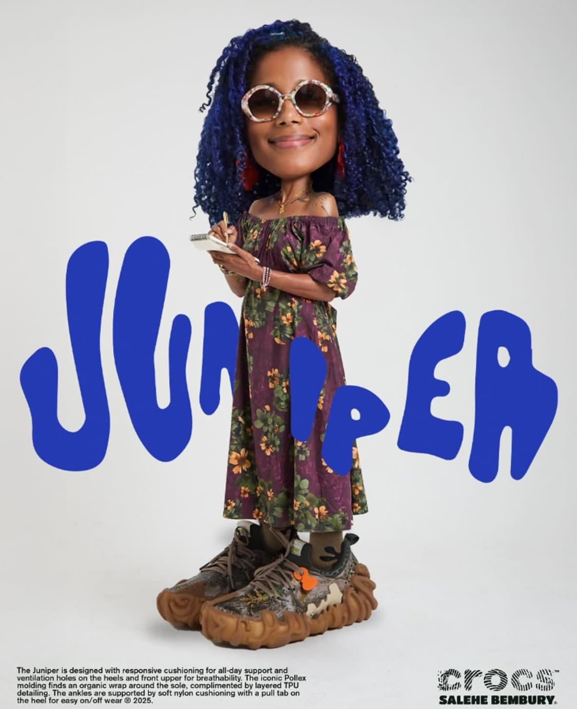 270 새제품) 크록스 x 살레헤 벰버리 폴렉스 주니퍼 멀티 상품이미지10