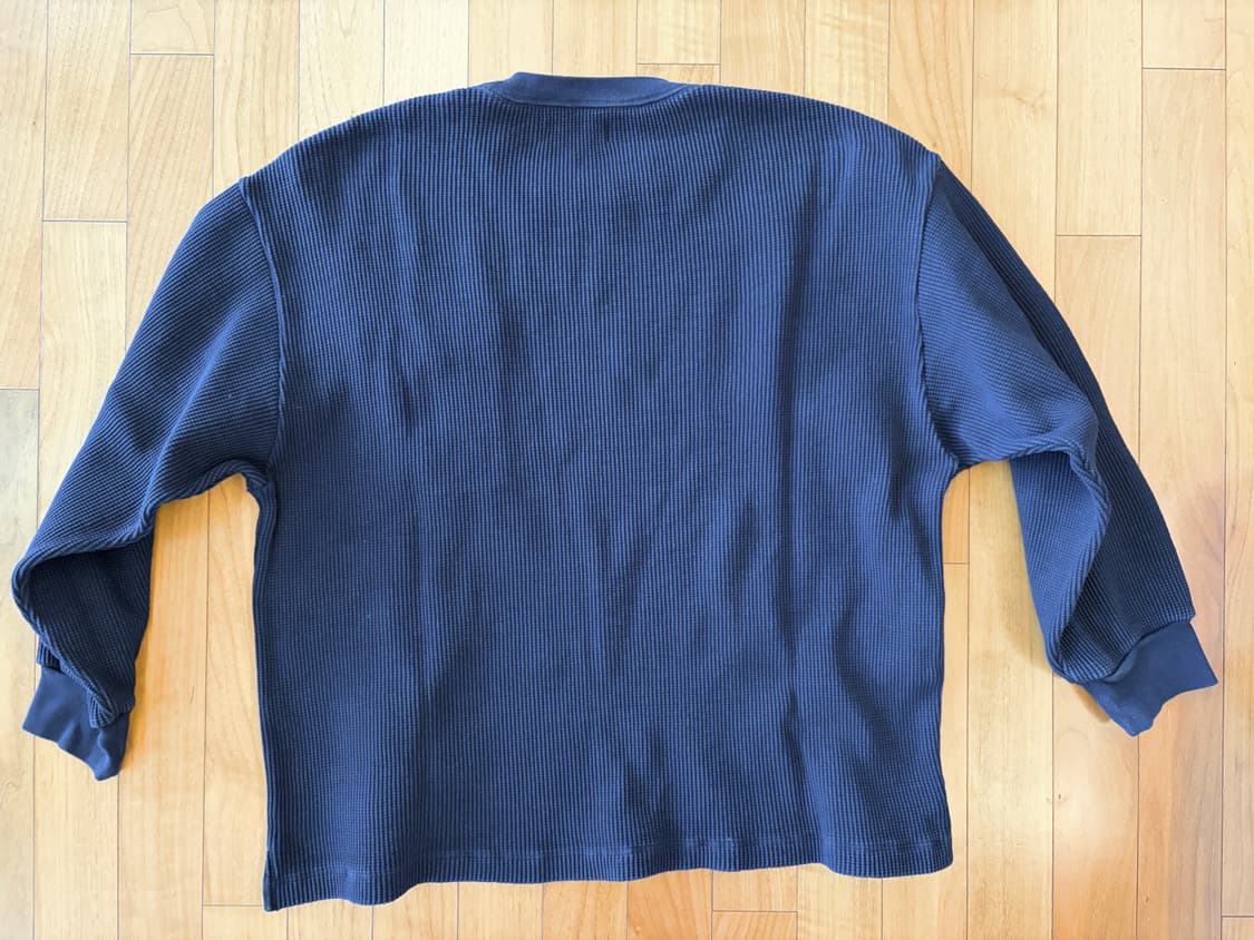 [WONDERLAND] WAFFLE L/S (DARK NAVY) 상품이미지5