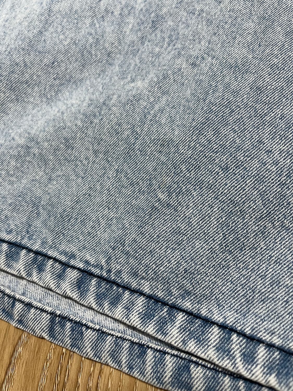 올라이츠 와이드 플레어 청바지 28 상품이미지5