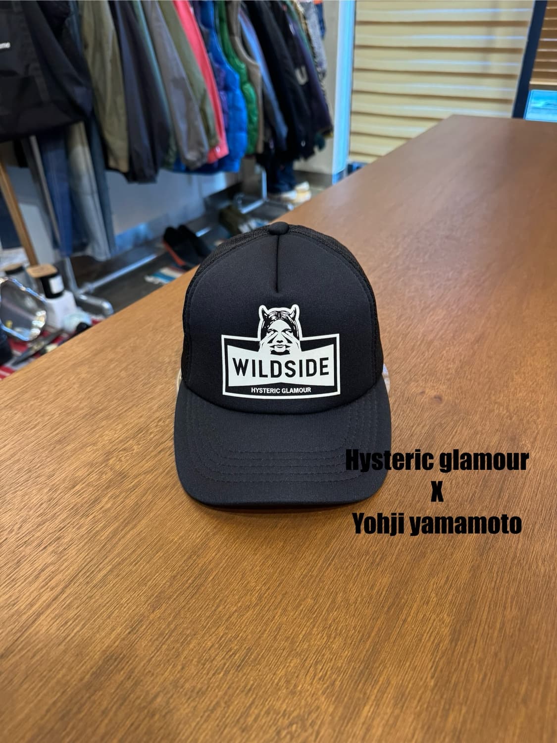 [OS] 히스테릭글래머 x 요지야마모토 see no evil 메쉬캡 상품이미지1