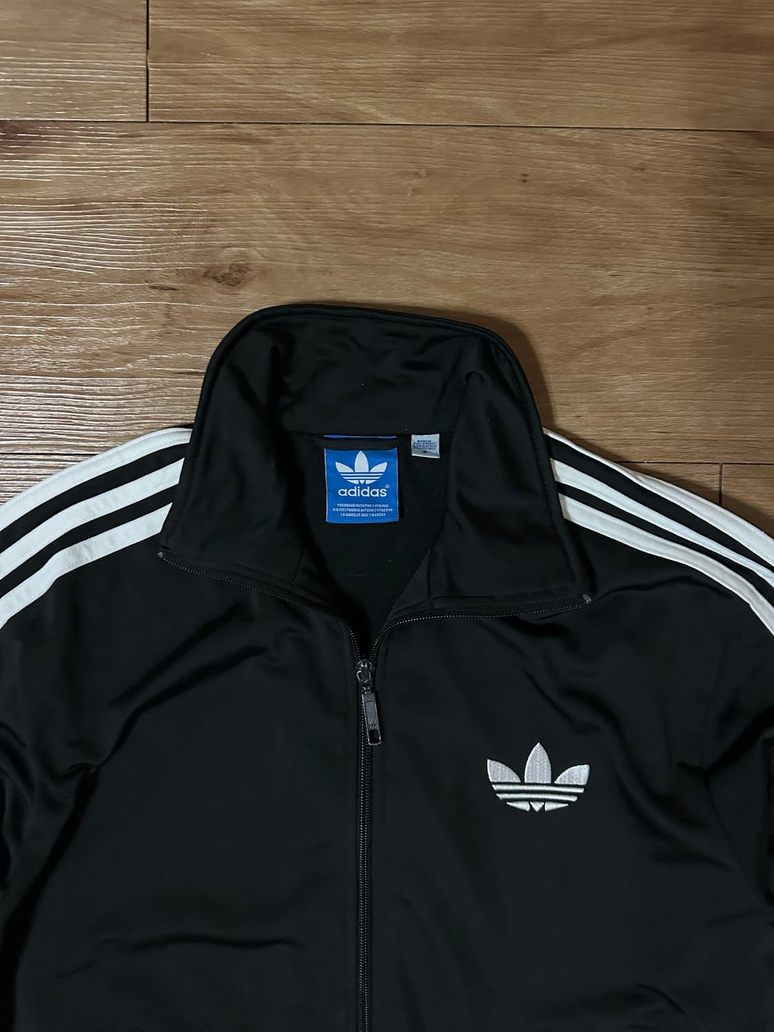 아디다스 블랙 삼선 져지 파이어버드 S /90 사이즈 판매 상품이미지2