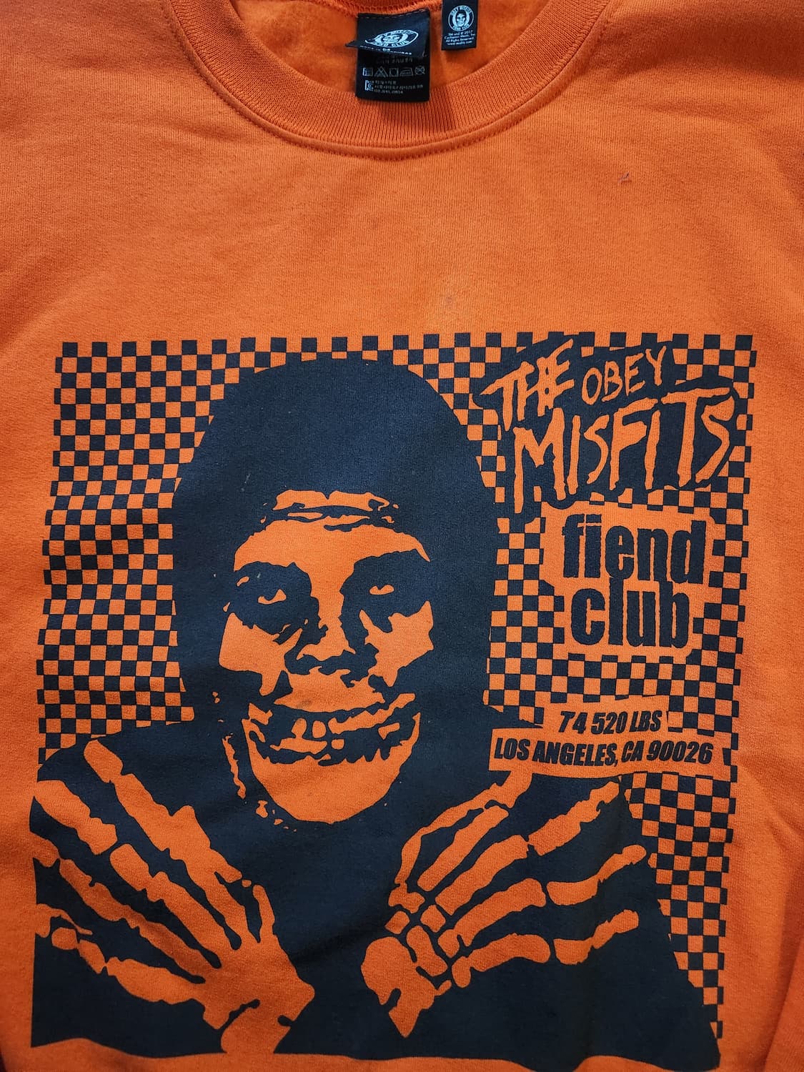 Obey misfits 맨투맨 상품이미지3
