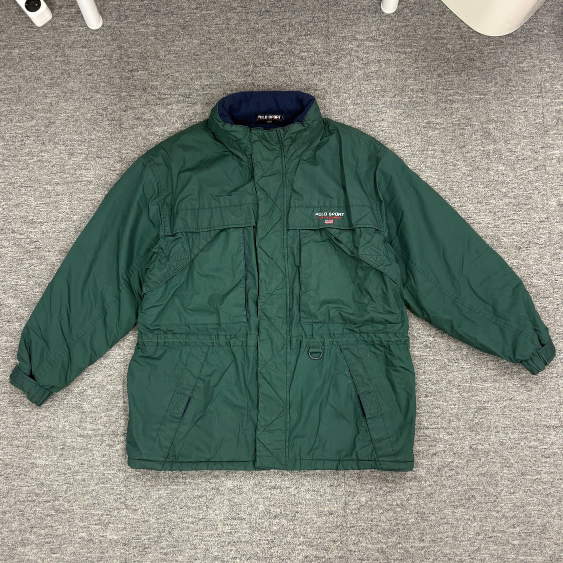[105-110] 폴로스포츠 딥그린 패딩자켓 상품이미지2