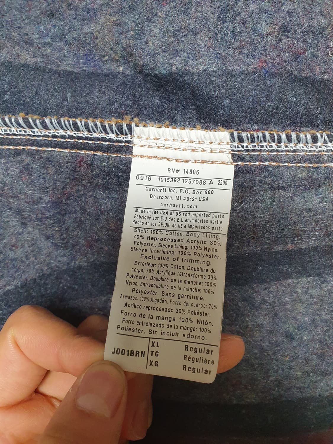 칼하트j001BRN  상품이미지5