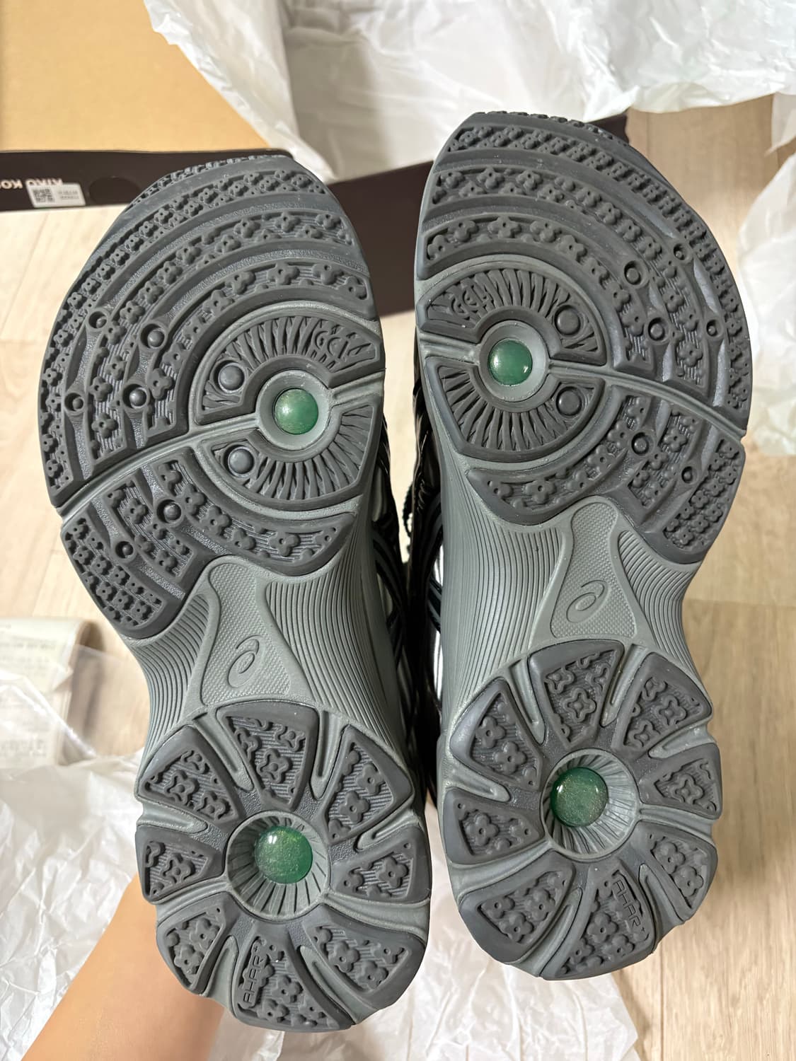 255)아식스 키코 코스타디노브 젤 플라메 그레이 블랙 상품이미지3