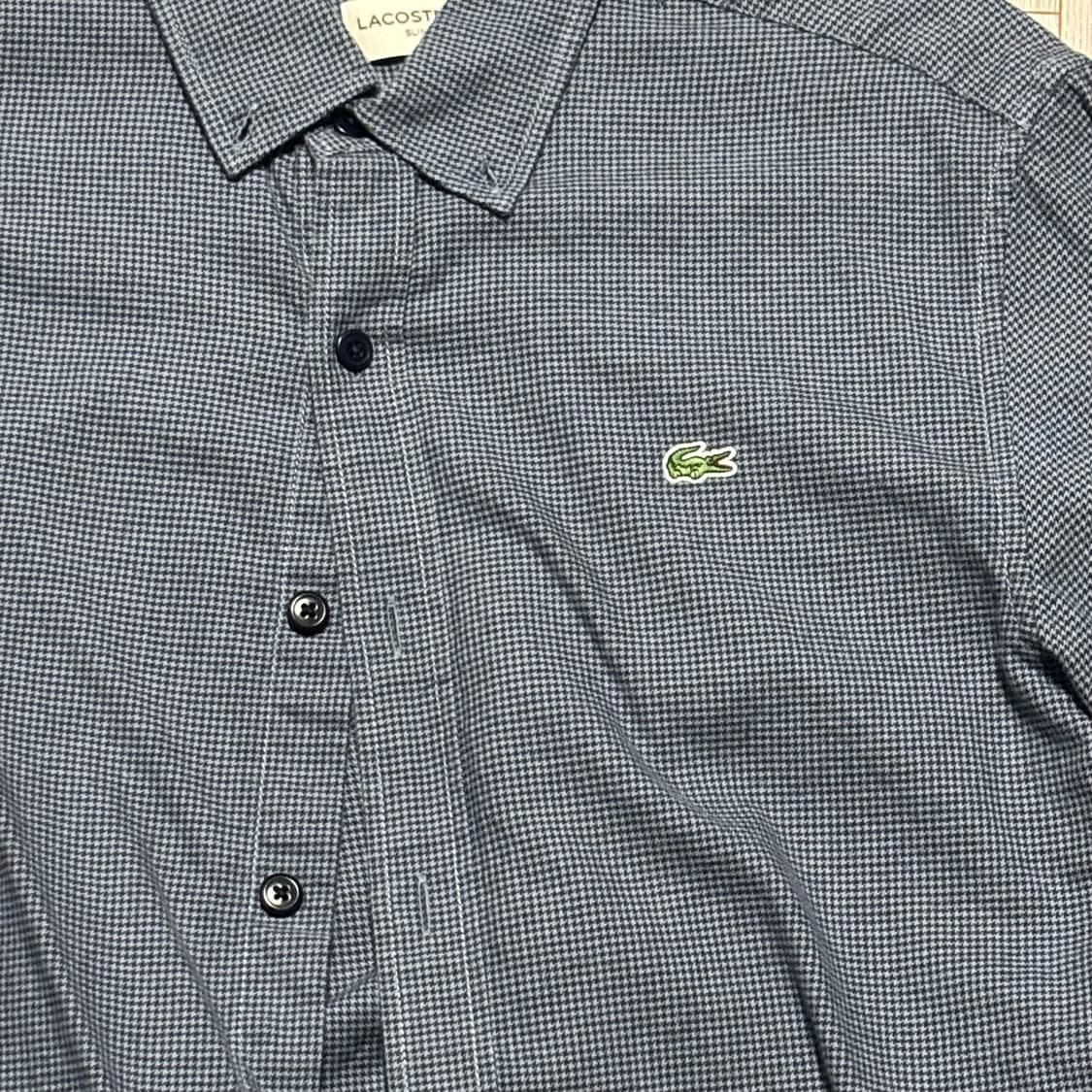 라코스테 체크 셔츠  상품이미지3