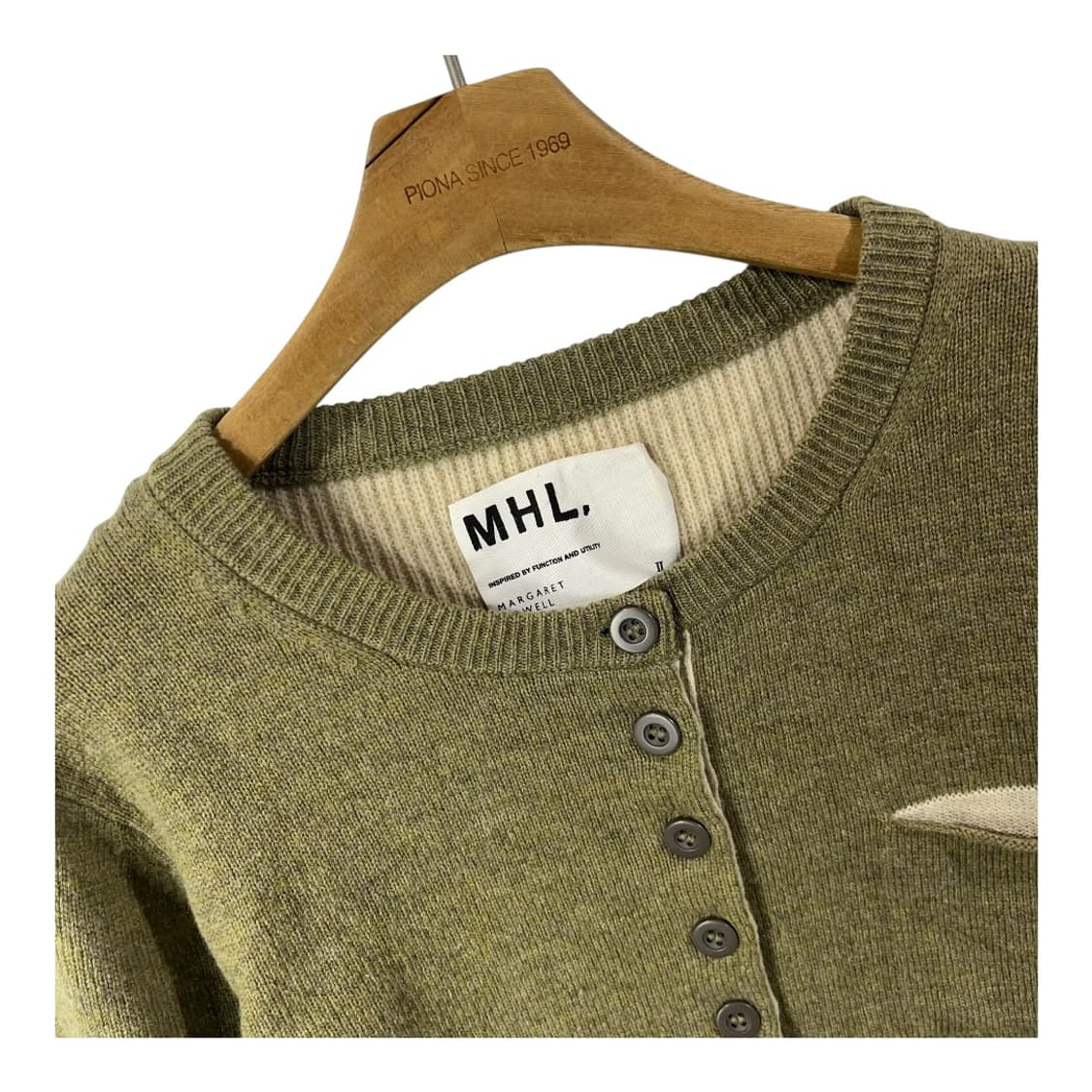 [Margaret Howell] 마가렛호웰 헨리넥 울 니트 상품이미지3