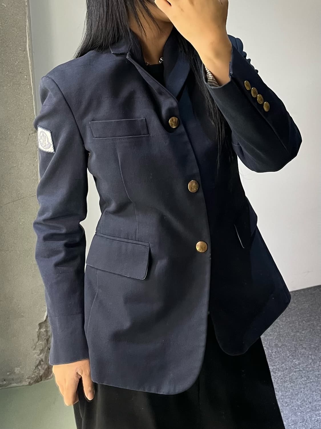 몽클레르 감마 블루 3B 블레이저 상품이미지2